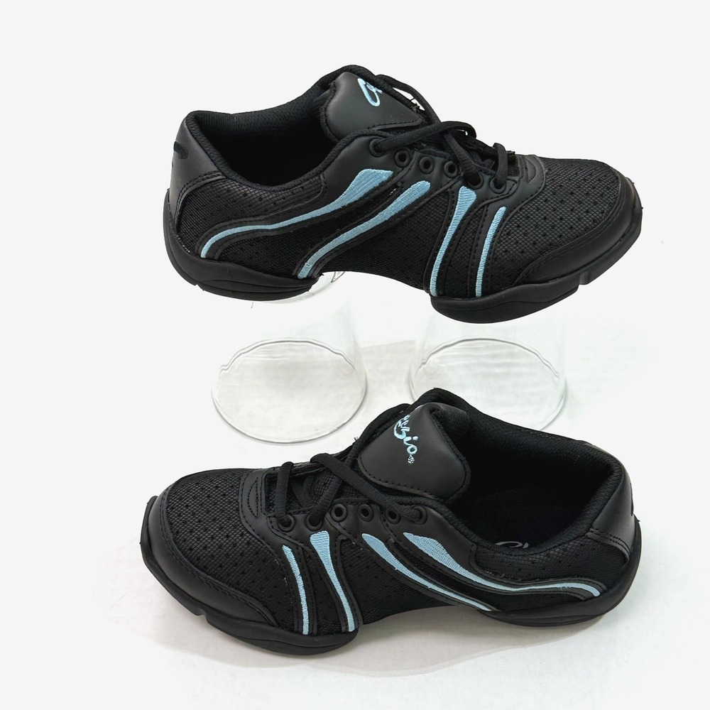 New Capezio Bolt Dance Sneaker Shoe DS30 Hip Hop Split Sole Boy Girl US 5 Black